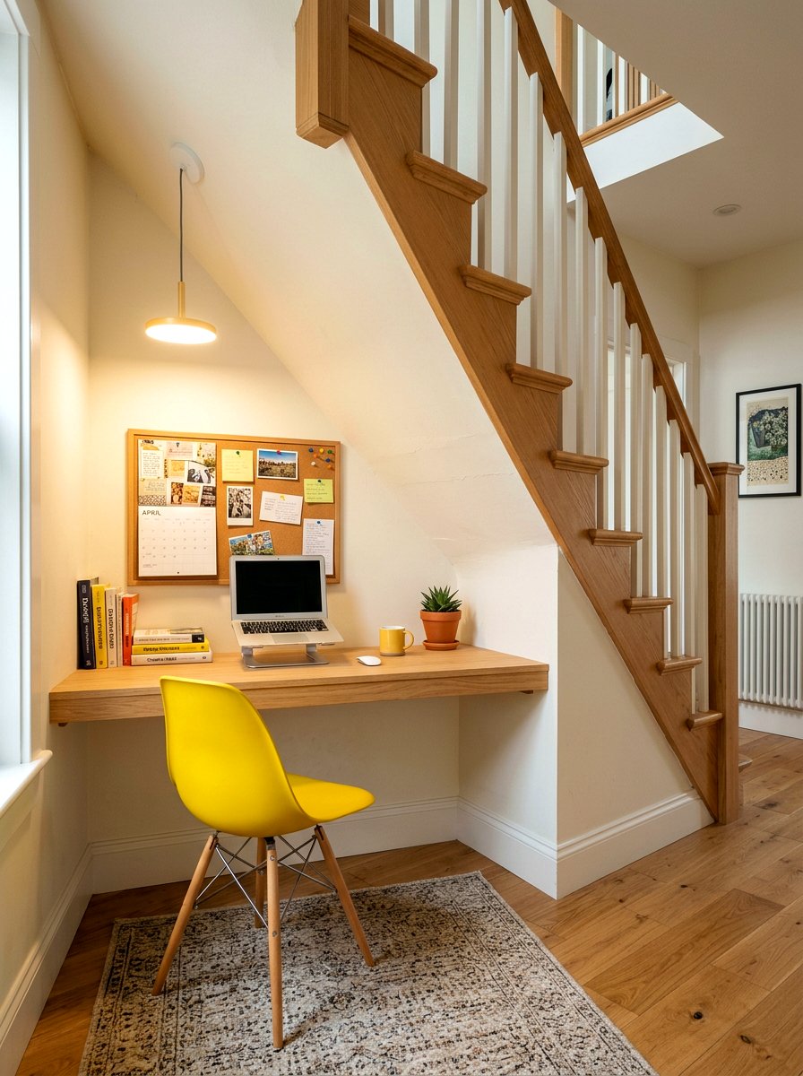 Desk Nook Under Stairs - 30 cozy nook under stairs ideas