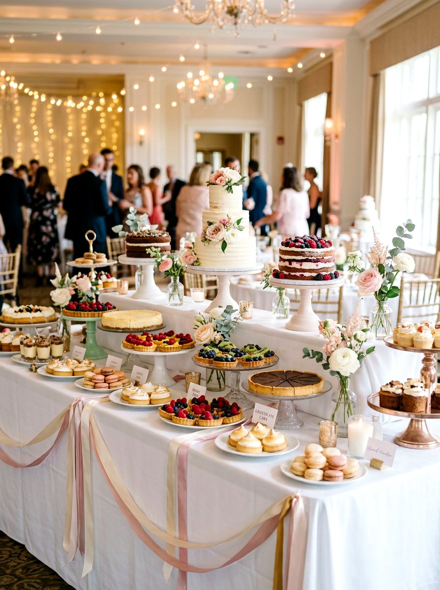 Dessert Buffet Table - 30 intimate hosting ideas