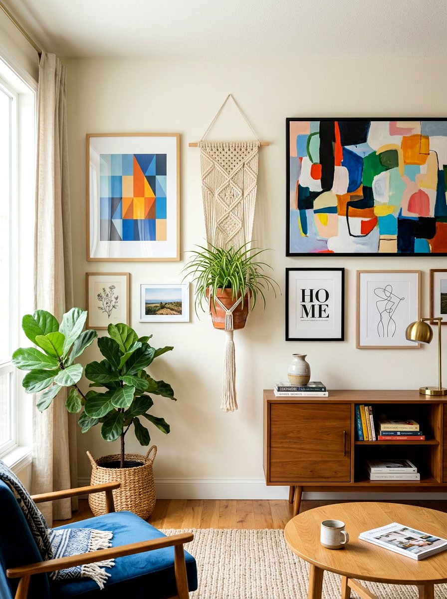 Diamond Pattern Macrame Plant Hanger - 30 macrame plant hanger ideas