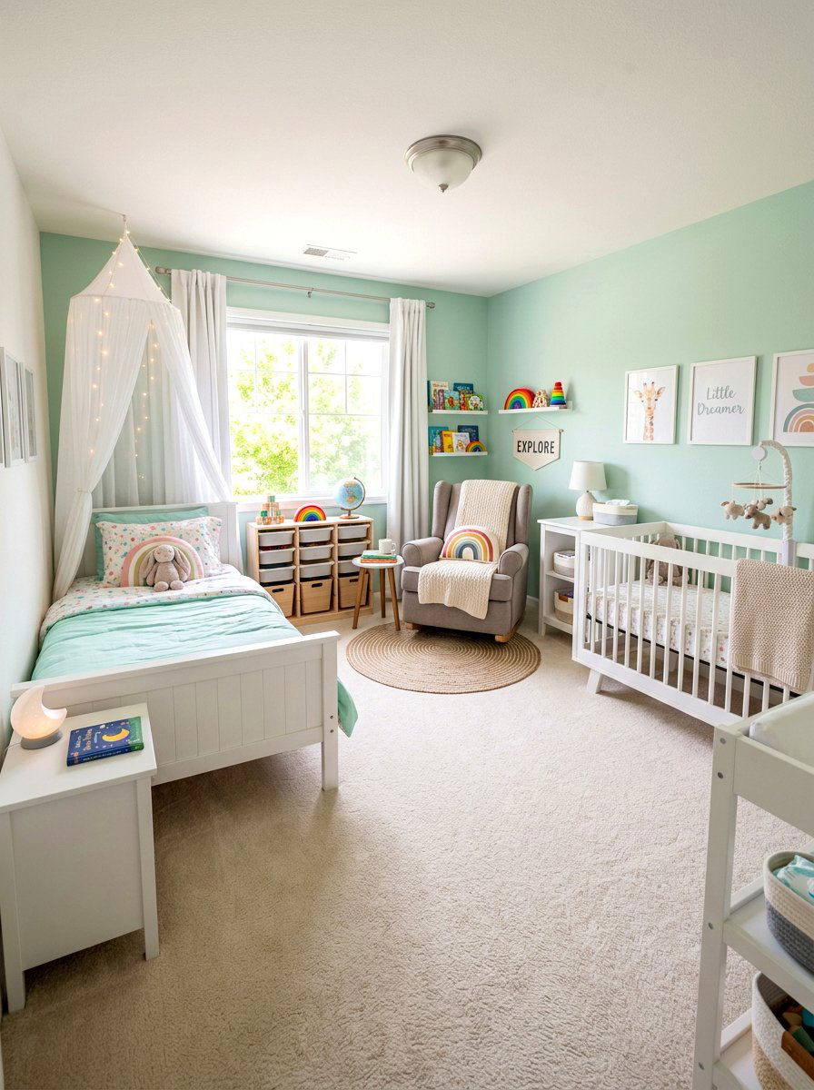Different Age Shared Room - 30 girls shared bedroom ideas