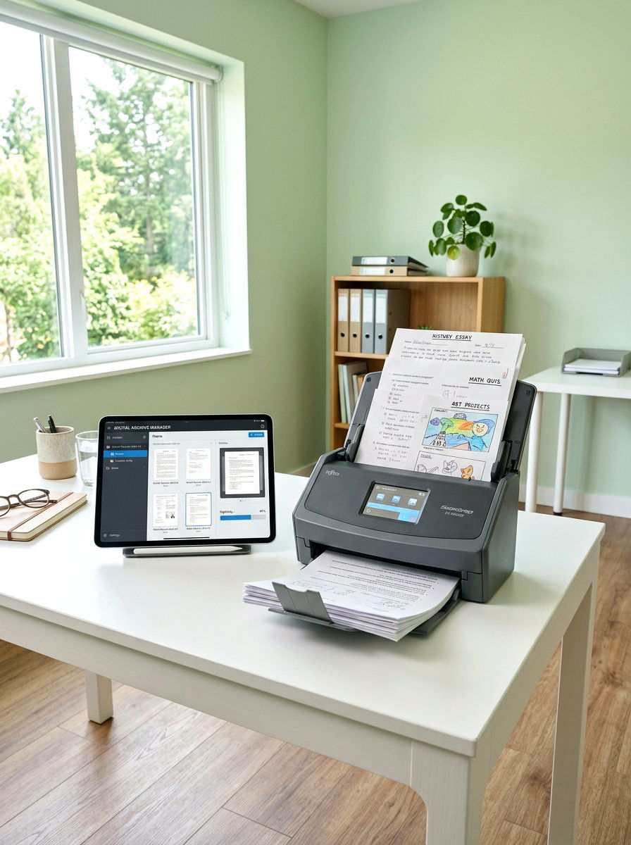 Digital Archive Scanning - 30 school paper organization ideas