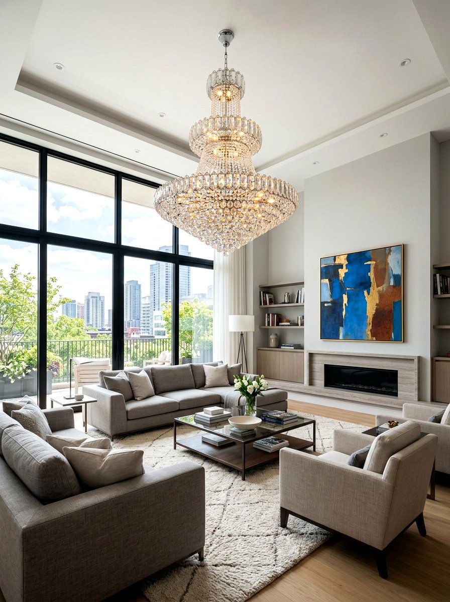 Dimmable Living Room Chandelier - 30 dimmable lighting ideas