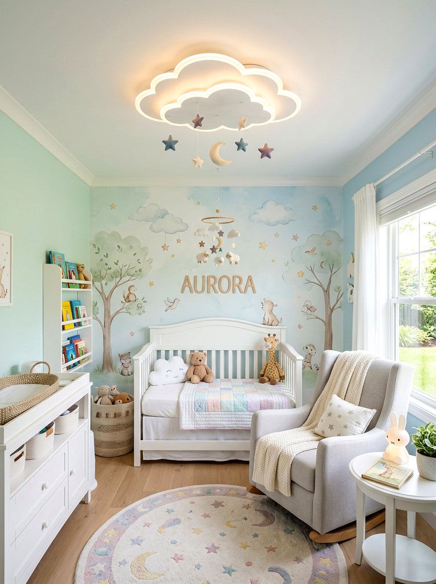 Dimmable Nursery Ceiling Light - 30 dimmable lighting ideas