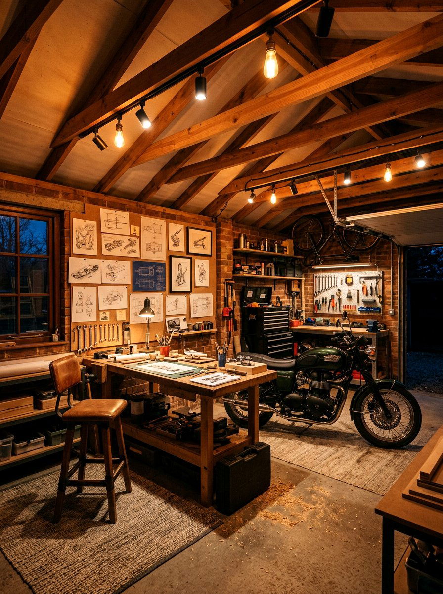 Dimmable Shop Lighting - 30 workshop lighting ideas