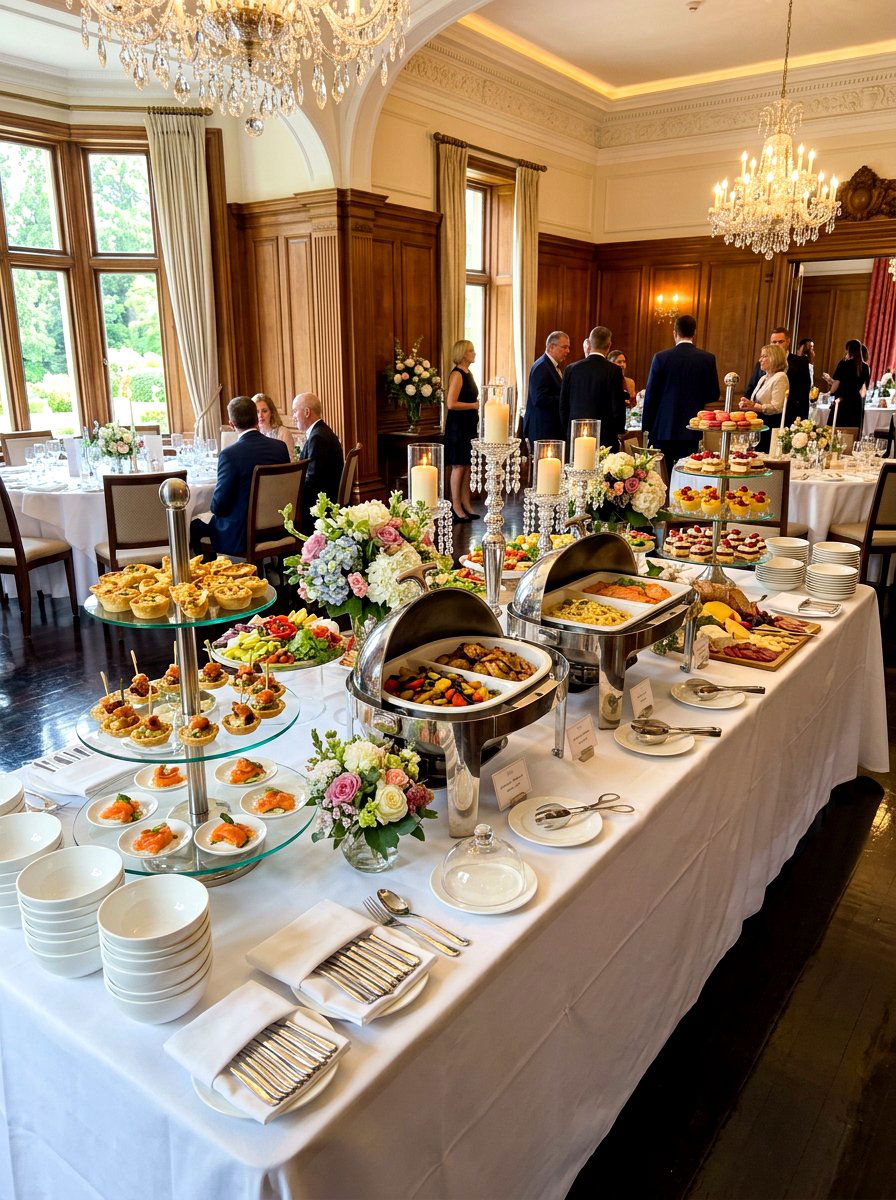 Dining Buffet Table - 30 dish display ideas