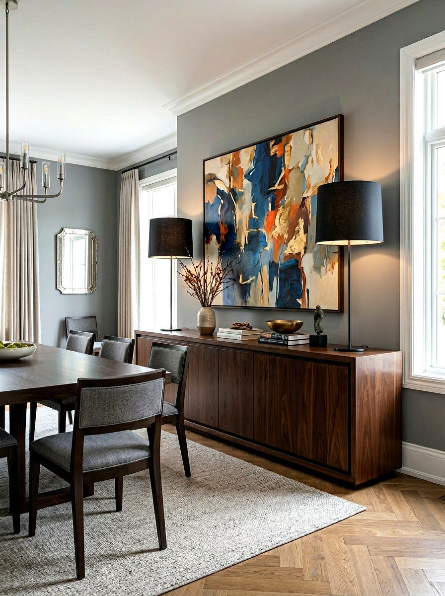 Dining Room Buffet Lamp - 30 lamp styling ideas