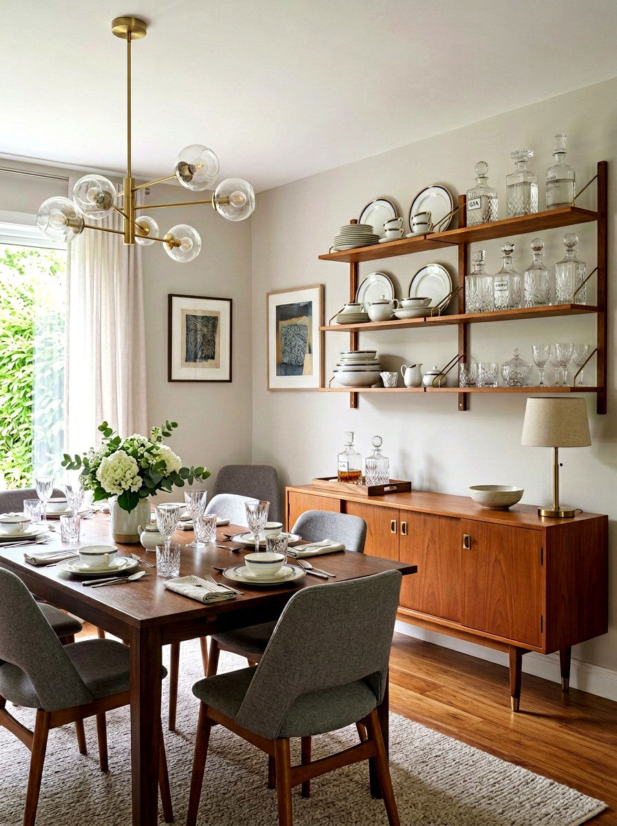 Dining Room Buffet Shelves - 30 open shelving decor ideas