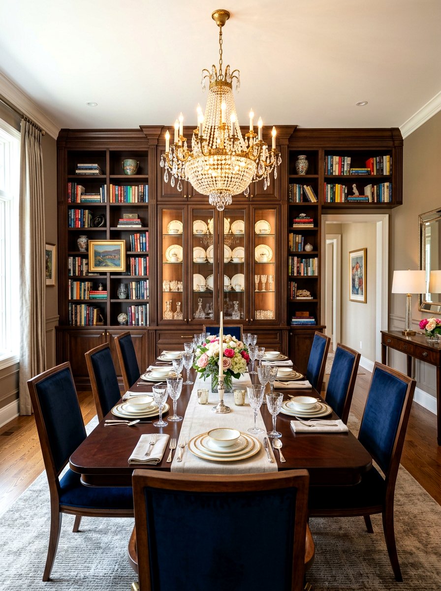 Dining Room Display Shelving - 30 built in bookshelf ideas