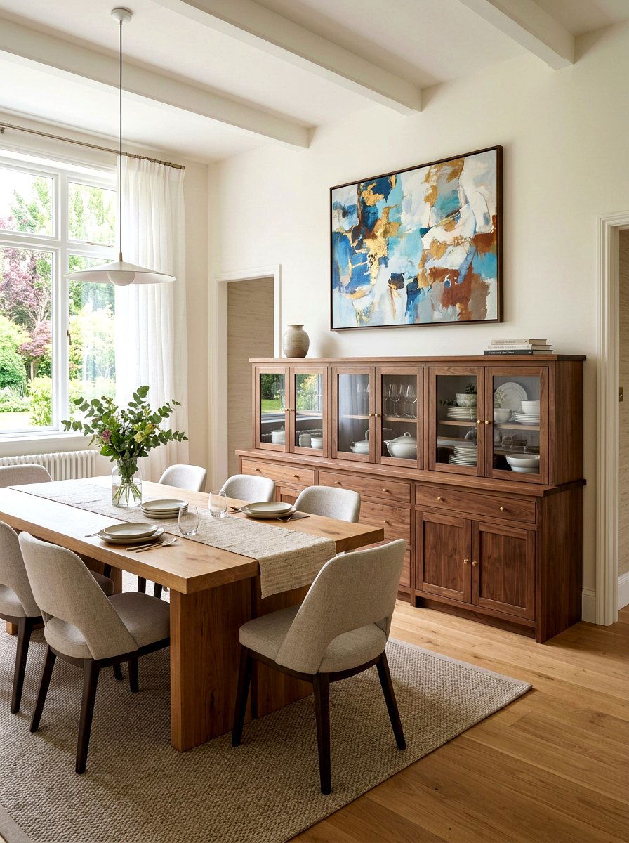 Dining Room Sideboard - 30 repurposed cabinet ideas