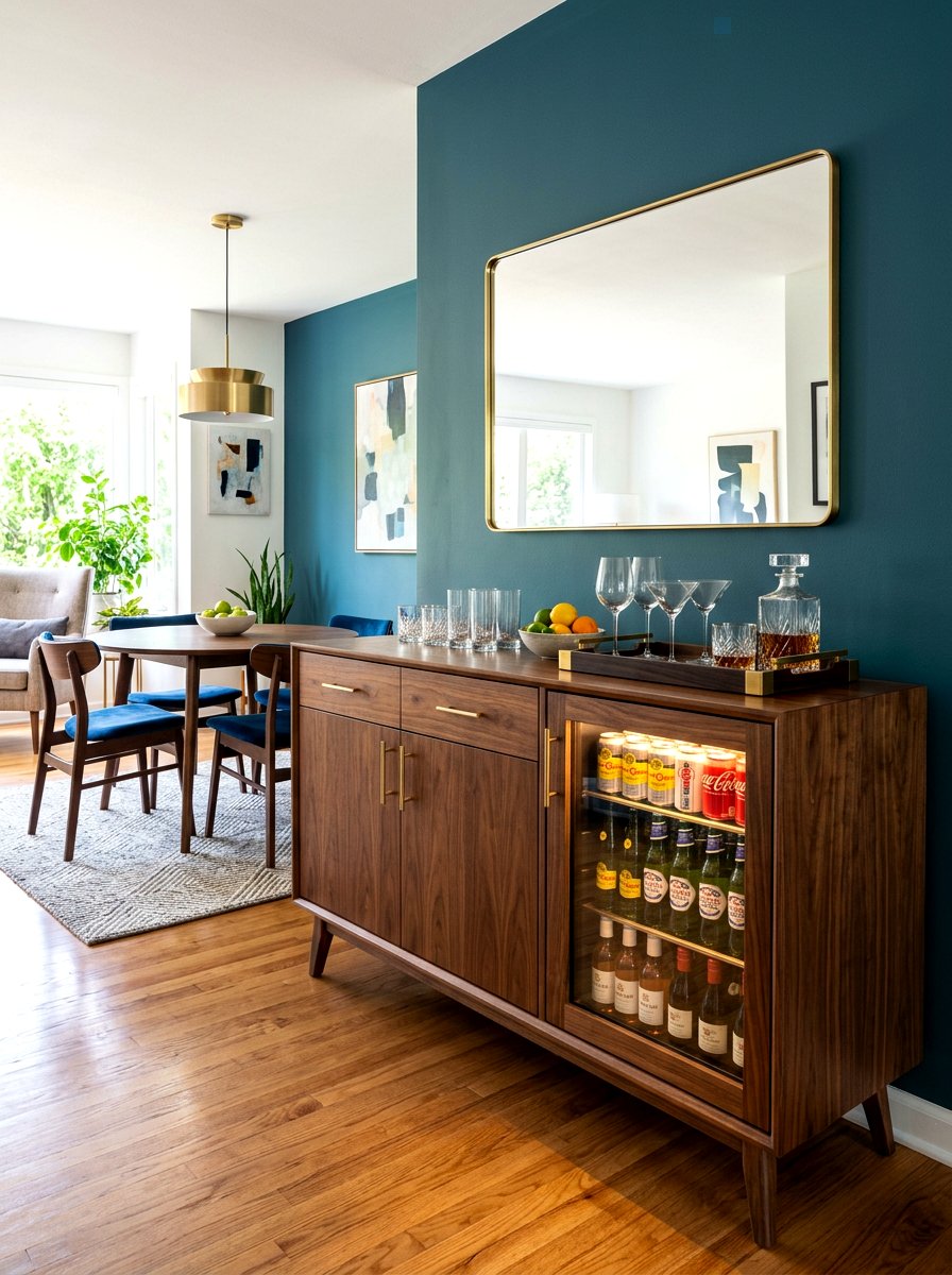 Dining Room Sideboard With Drink Cooler - 30 beverage cooler cabinet ideas