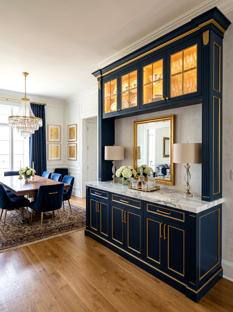 Dining Room Sideboard - 30 built in wall unit ideas