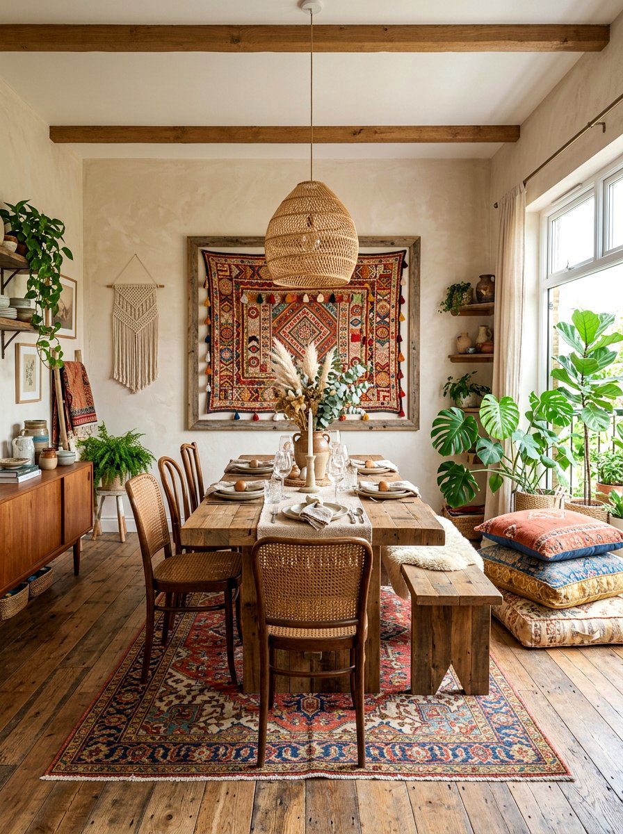 Dining Room Textile Art - 30 dining room wall decor ideas