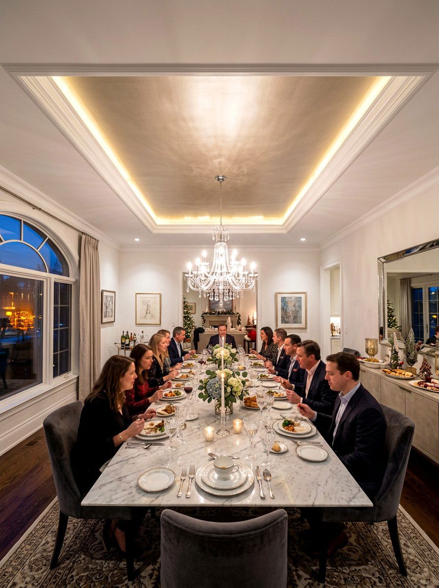 Dining Room Tray Ceiling - 30 tray ceiling ideas