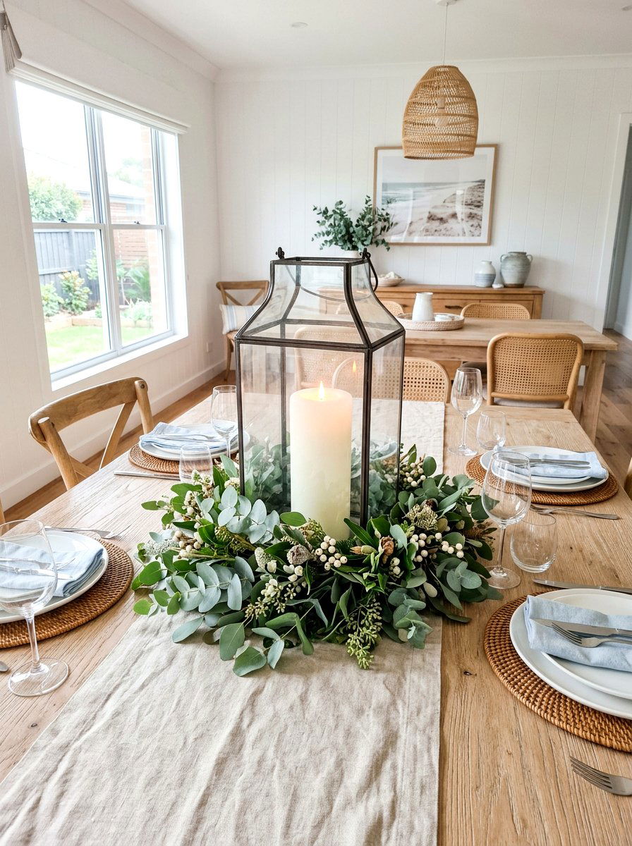 Dining Table Centerpiece Lantern - 30 lantern decor ideas