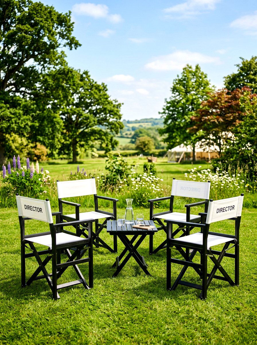 Director Chair - 30 garden furniture ideas