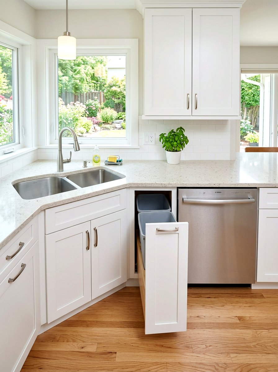 Dishwasher Placement Corner Sink - 30 corner sink kitchen ideas