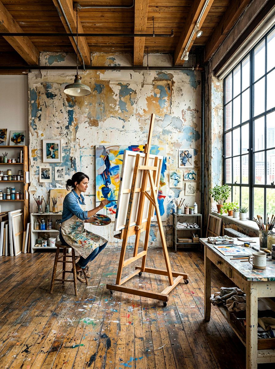 Distressed Plaster Style - 30 plaster wall ideas