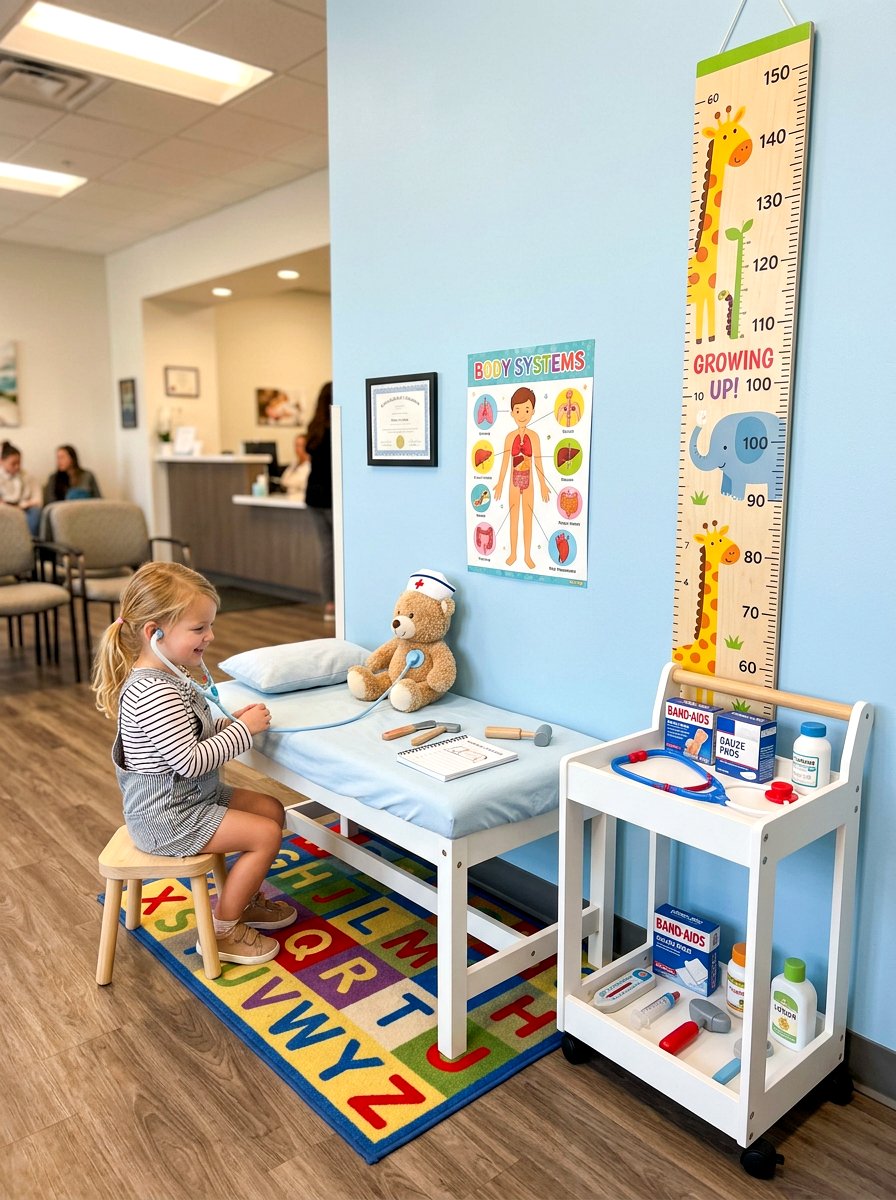 Doctor Office Medical Play - 30 imaginative play corner ideas