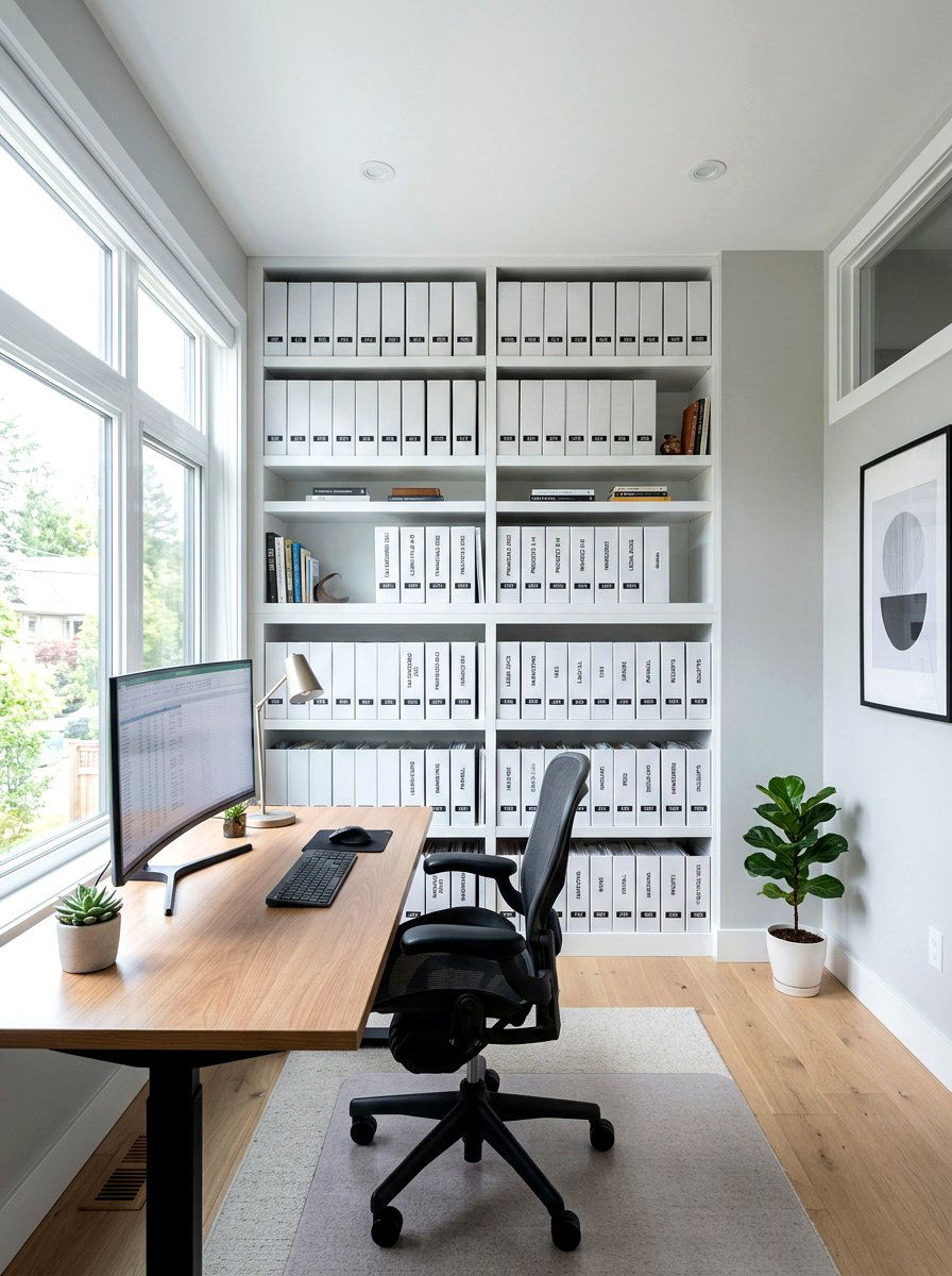 Document boxes - 30 puzzle storage ideas