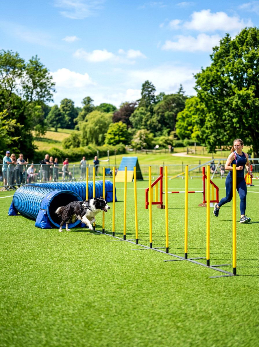 Dog Agility Run - 30 backyard dog run ideas