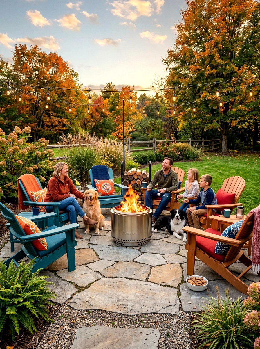 Dog Friendly Fire Pit - 30 dog friendly patio ideas aesthetic