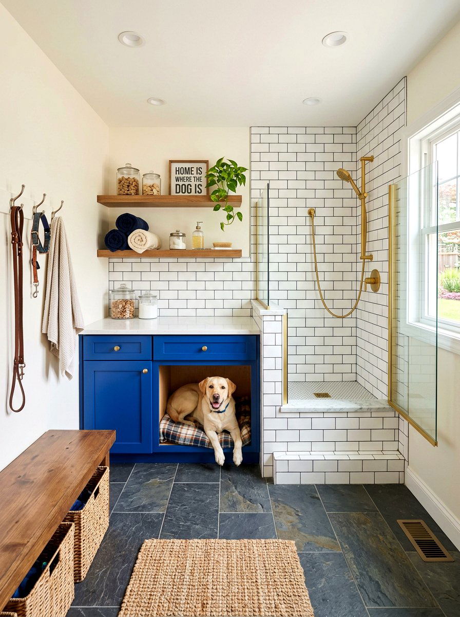 Dog Wash Mudroom - 30 mudroom ideas