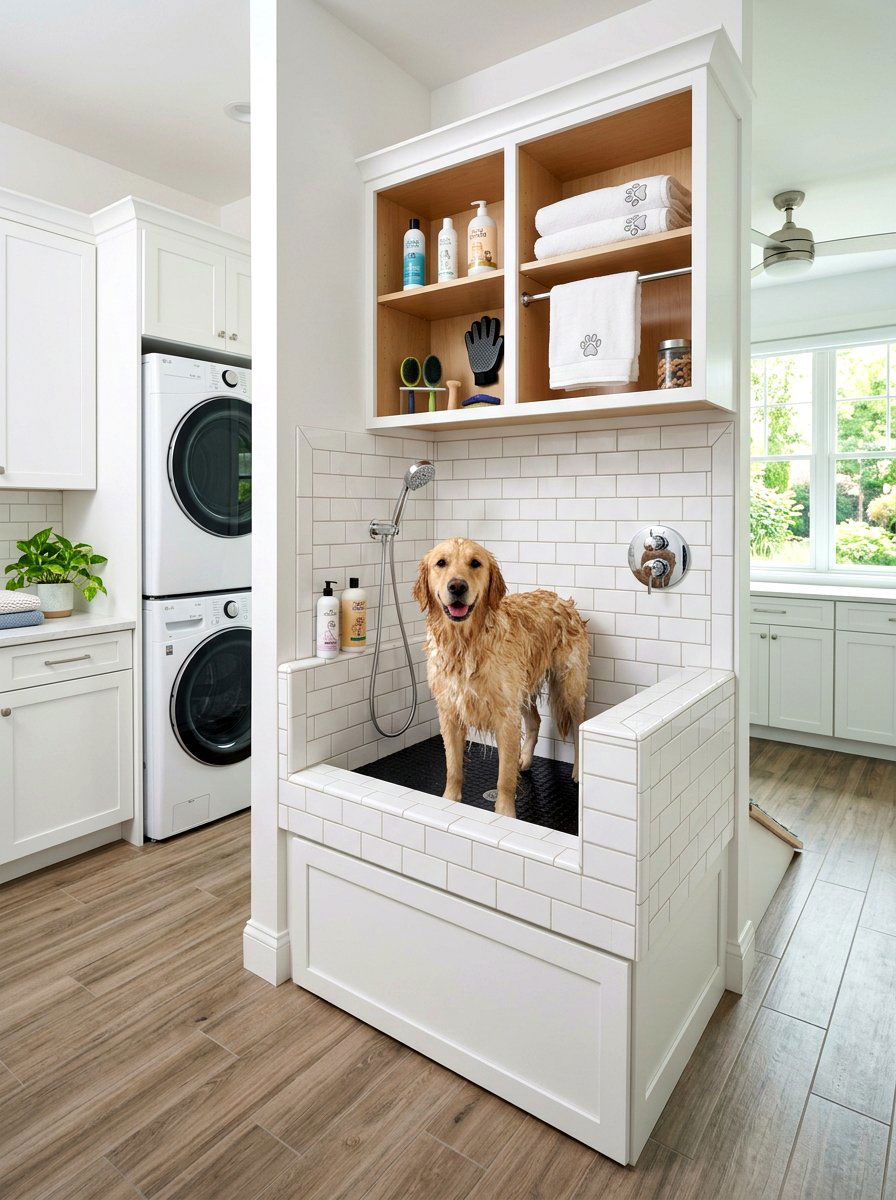 Dog Wash Station - 30 drop zone ideas