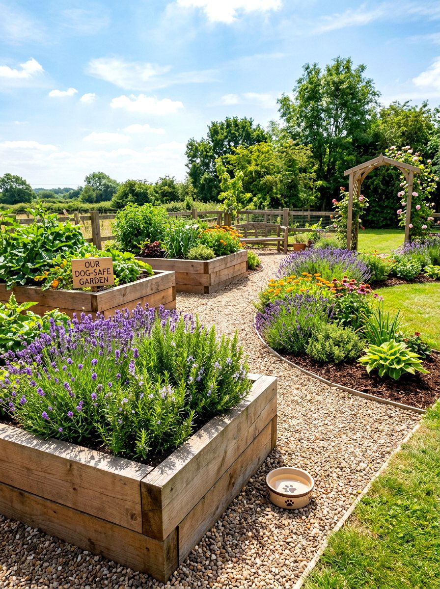 Dog safe garden - 30 dog friendly backyard luxury ideas