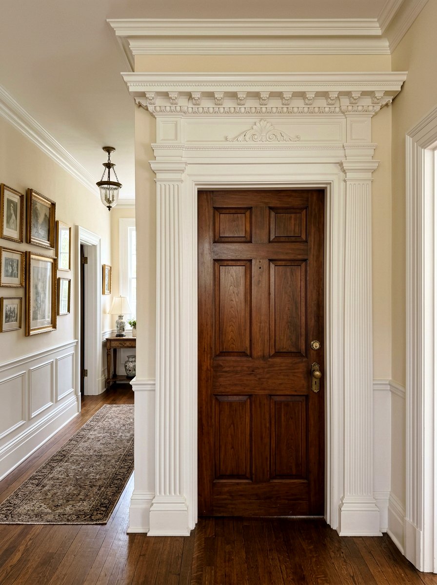Door Casing Accent - 30 decorative molding ideas