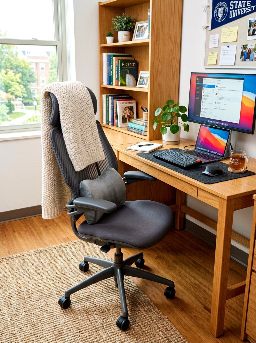 Dorm Desk Chair Comfort - 30 dorm desk ideas