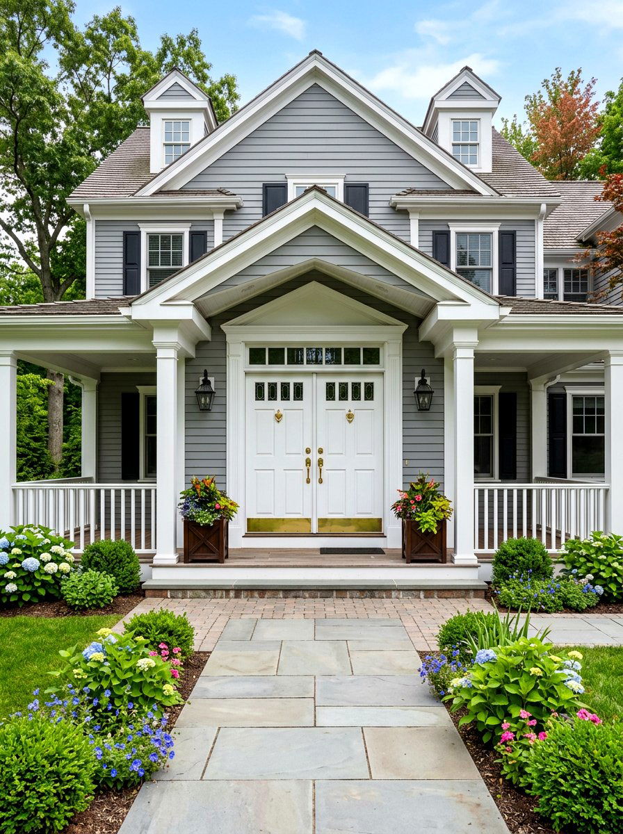 Double Cape Cod Front Door - 30 Cape Cod front door ideas
