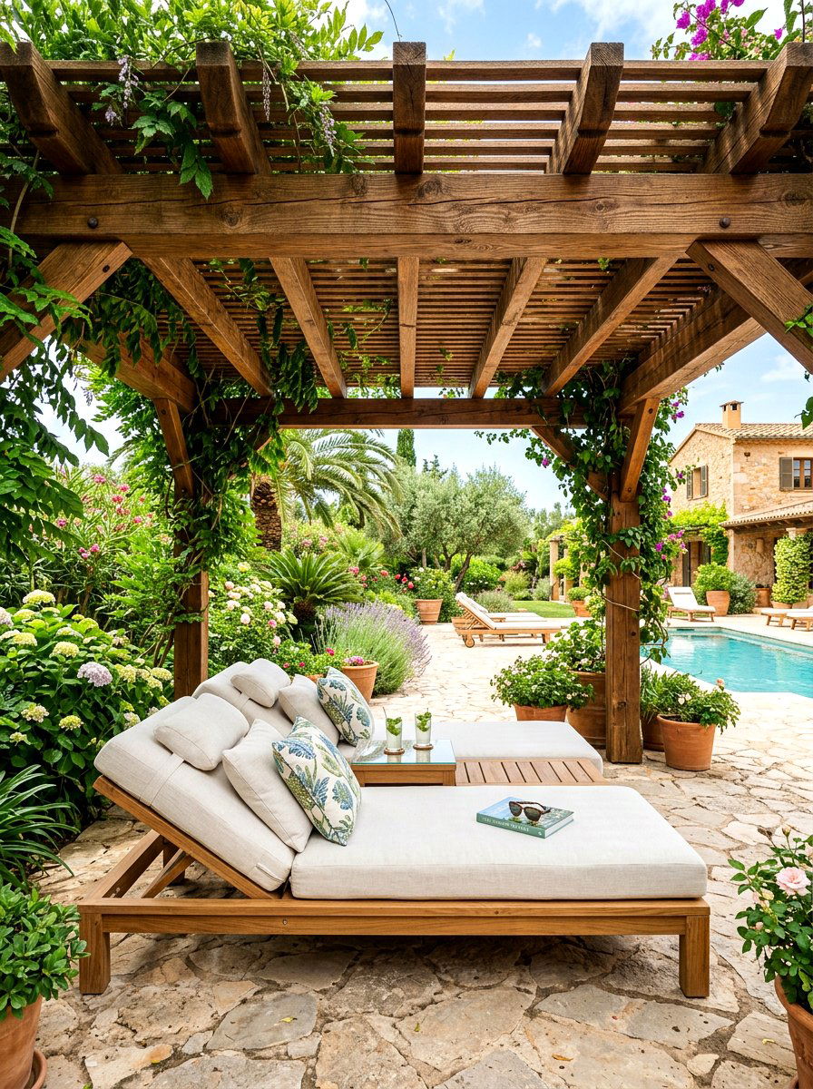 Double Chaise Pair - 30 chaise pair patio ideas