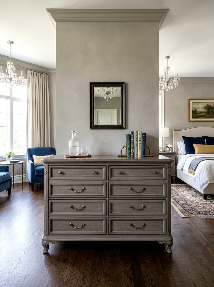 Double Dresser - 30 guest room dresser ideas