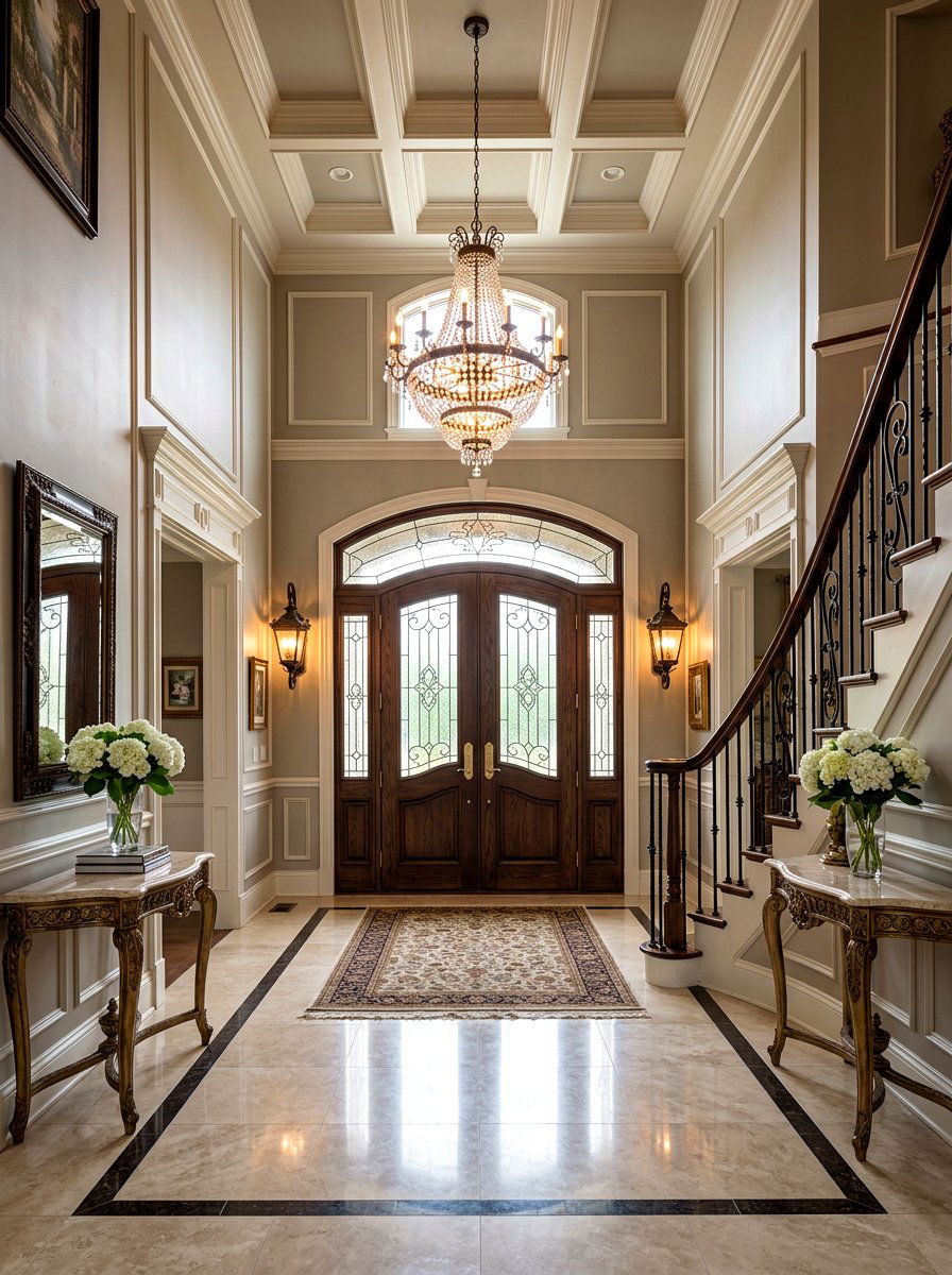 Double Front Door Lighting - 30 front porch lighting ideas
