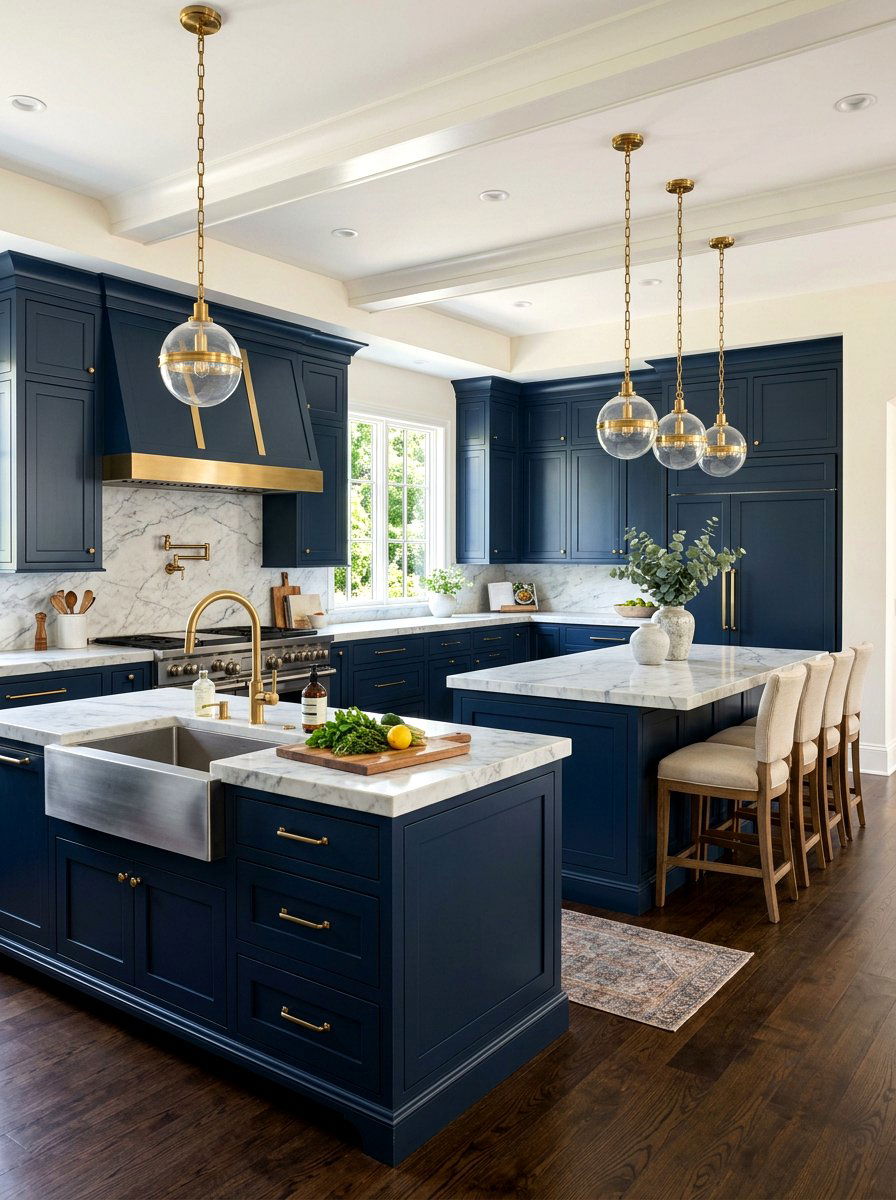 Double Island Layout - 30 second prep space kitchen ideas