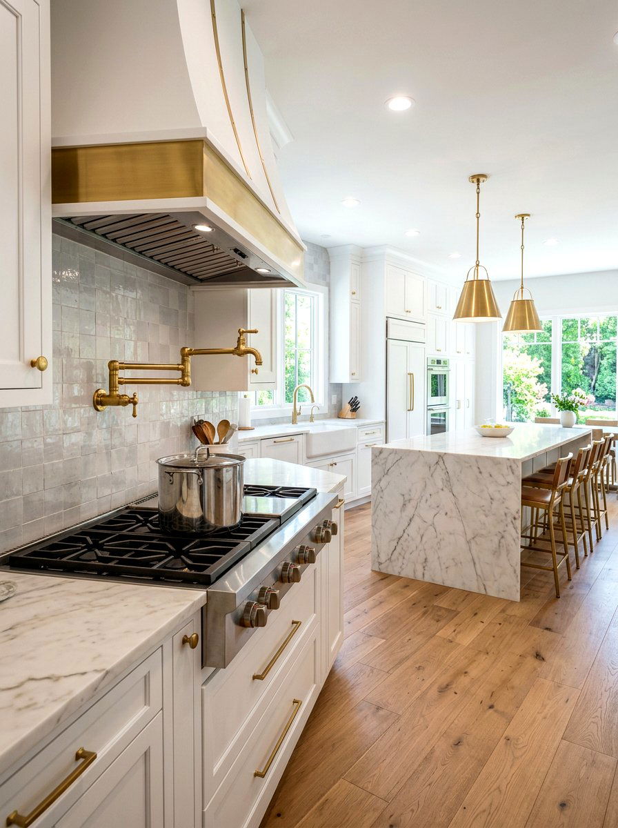 30 Pot Filler Kitchen Ideas That Upgrade Every Home Cook