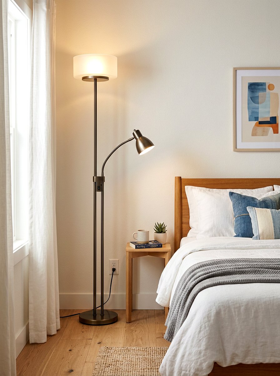 Floor Lamp Bedroom Corner Ideas: 30 Cozy Light Layouts Tips