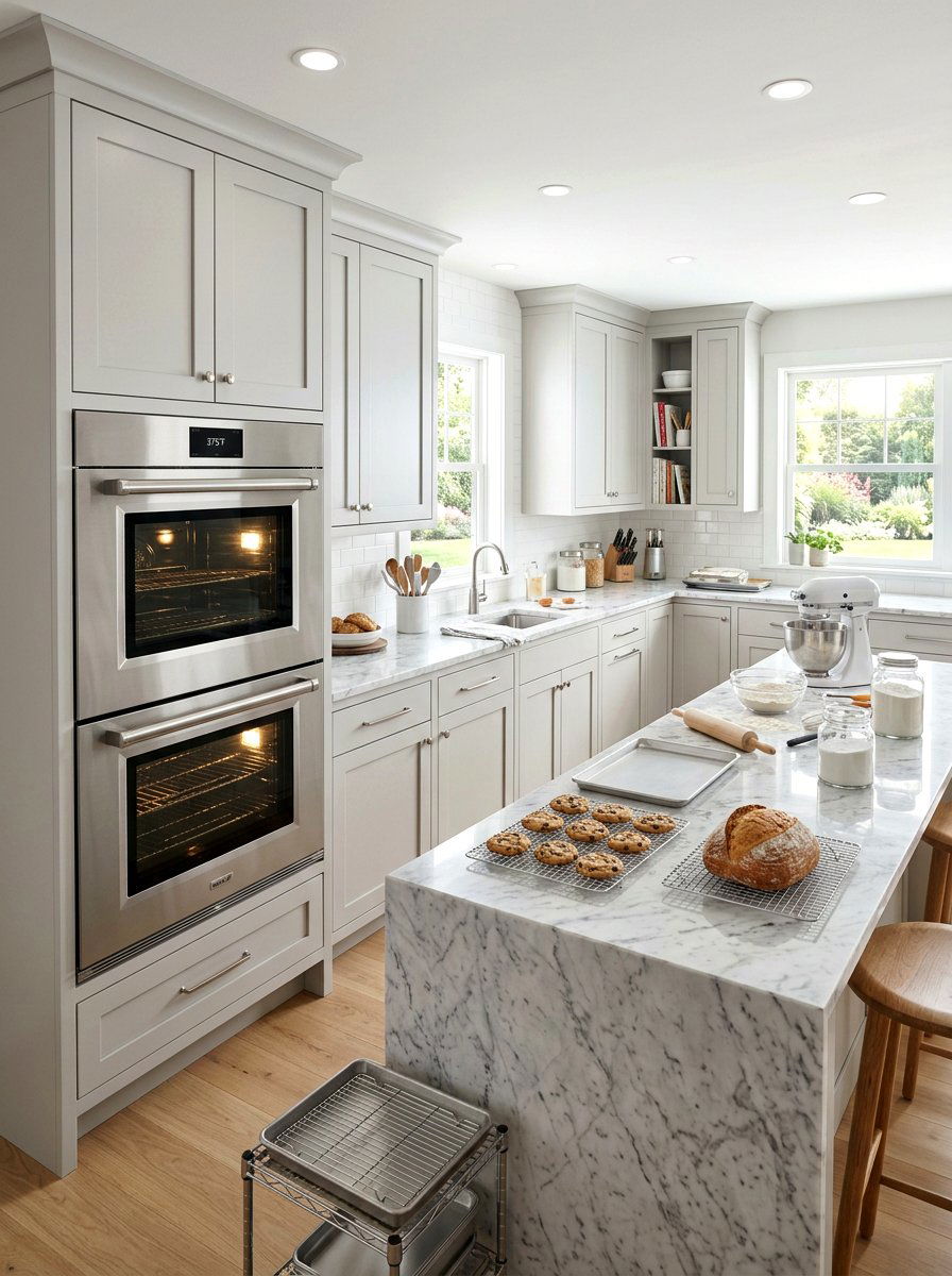 Double Oven Room - 30 messy kitchen ideas