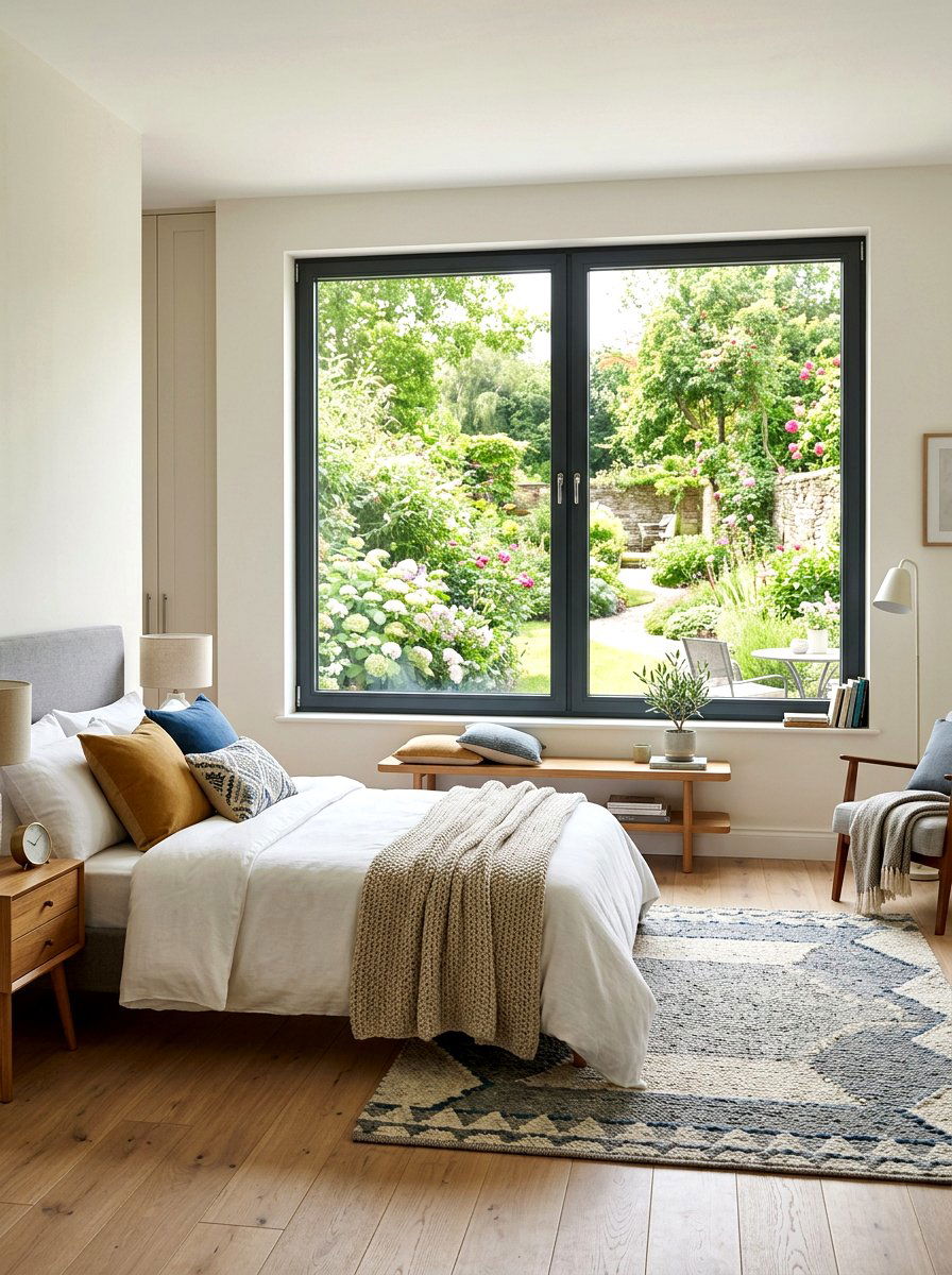 Double Pane Window - 30 acoustic bedroom ideas