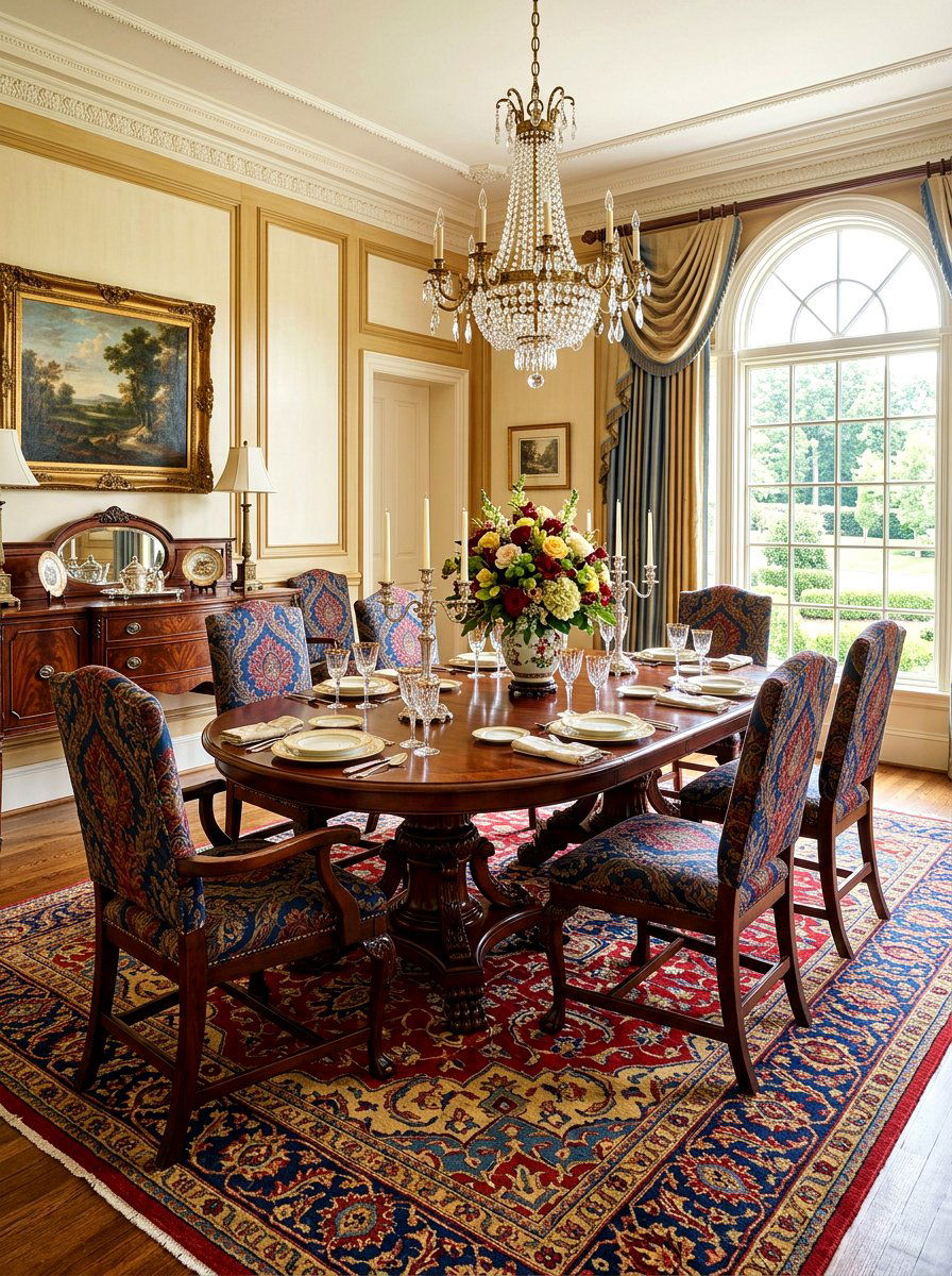 Double Pedestal Oval Dining Table - 30 oval dining table ideas