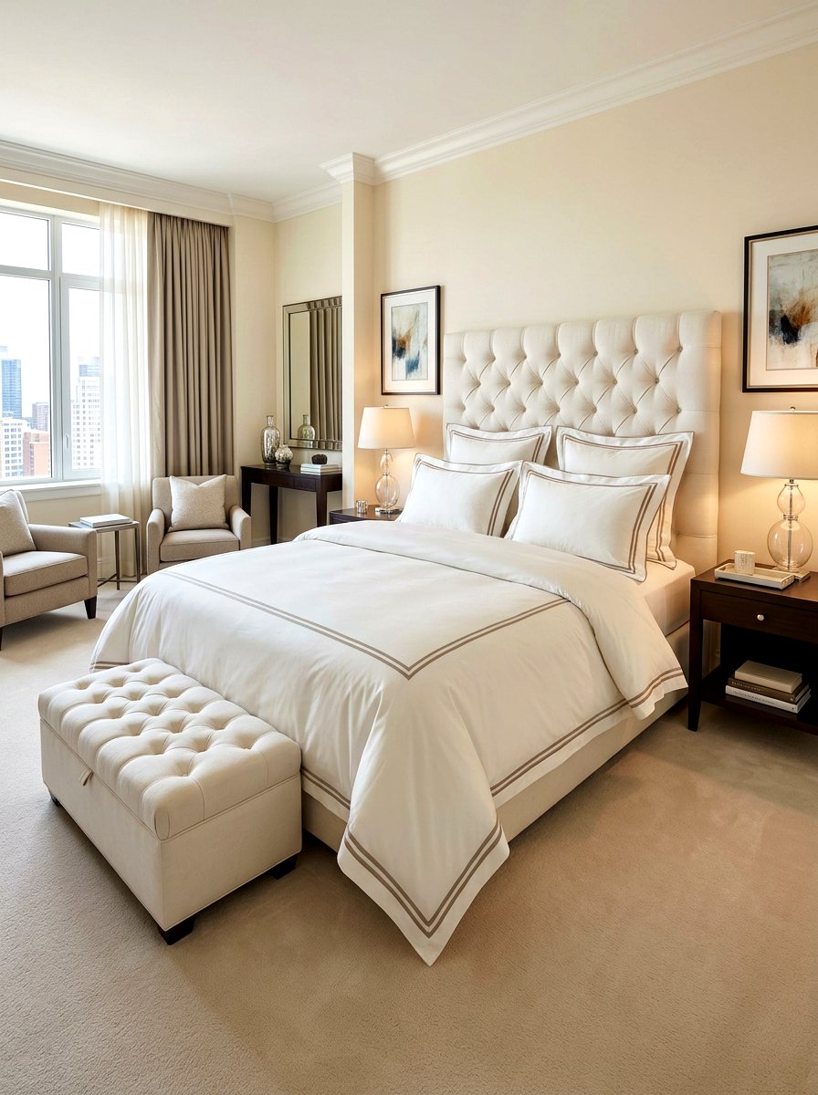 Double Piped Border Bedding - 30 piped bedding bedroom ideas
