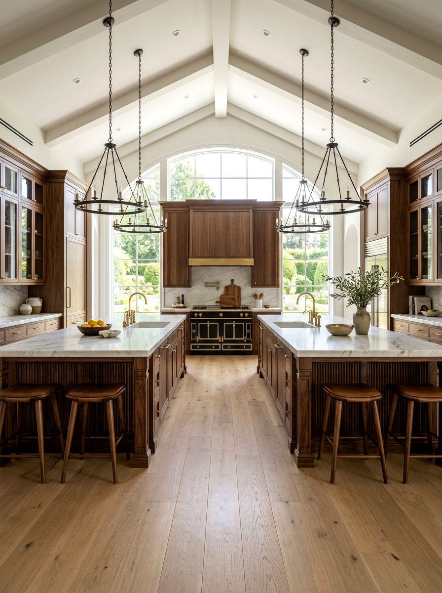 Double Reeded Kitchen Island Layout - 30 reeded kitchen island ideas