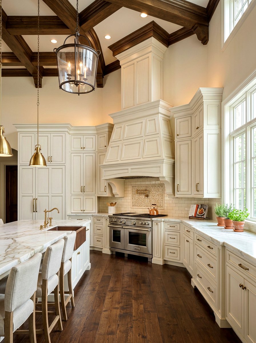 Double Shaker Panel Hood - 30 paneled range hood ideas