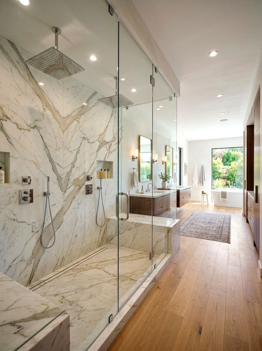 Double Shower Head For Master Suite - 30 double shower head ideas