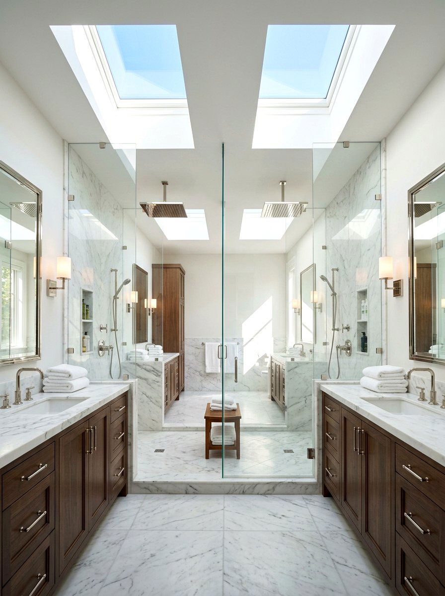30 Shower Skylight Ideas for Bright, Open Bathrooms
