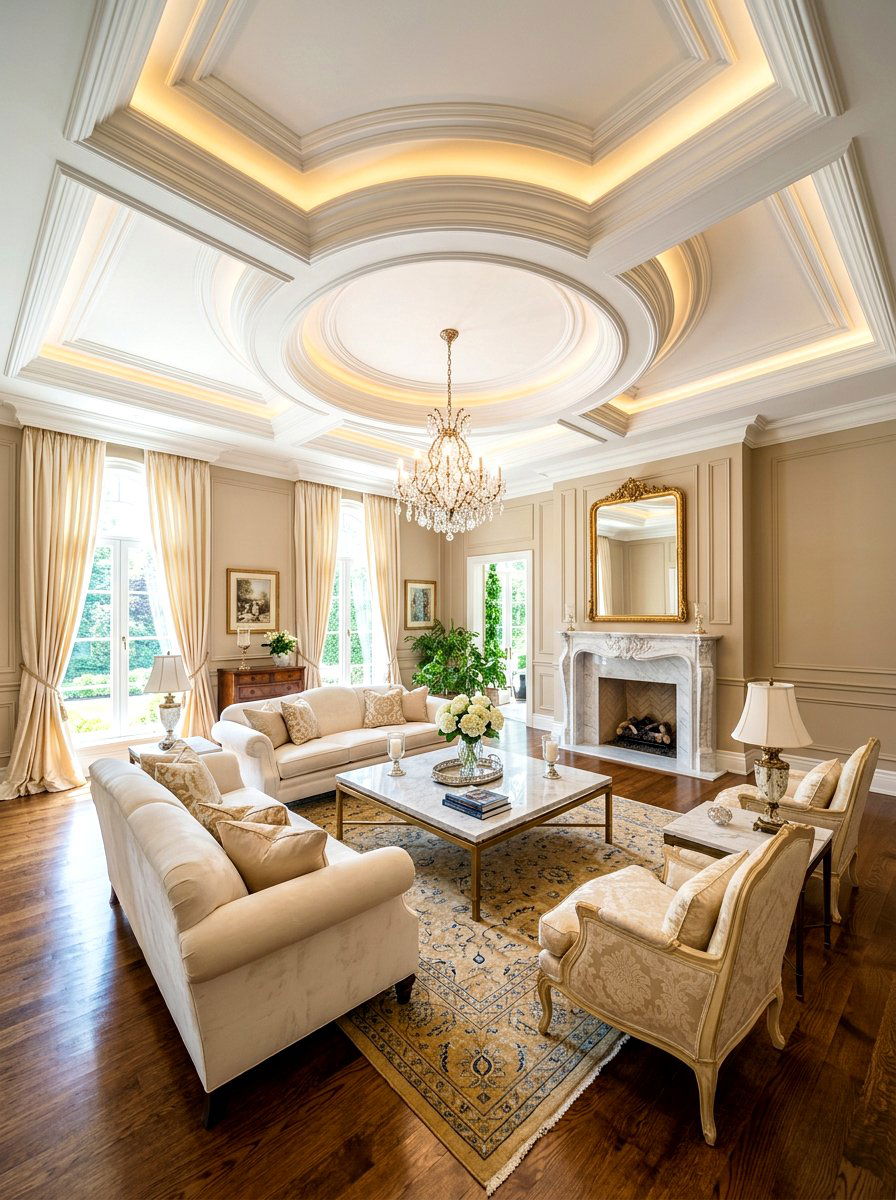 Double Tray Ceiling - 30 tray ceiling ideas