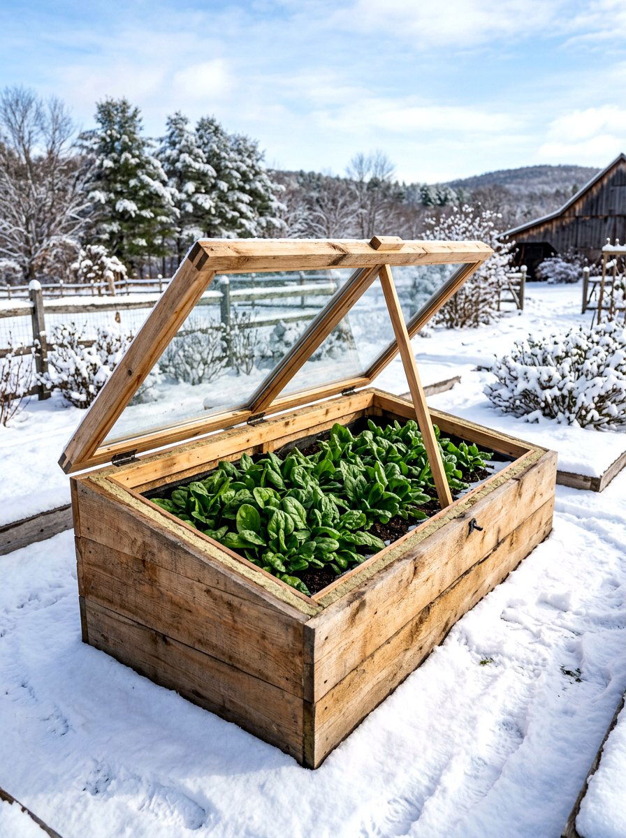 Double Wall Cold Frame - 30 cold frame garden ideas
