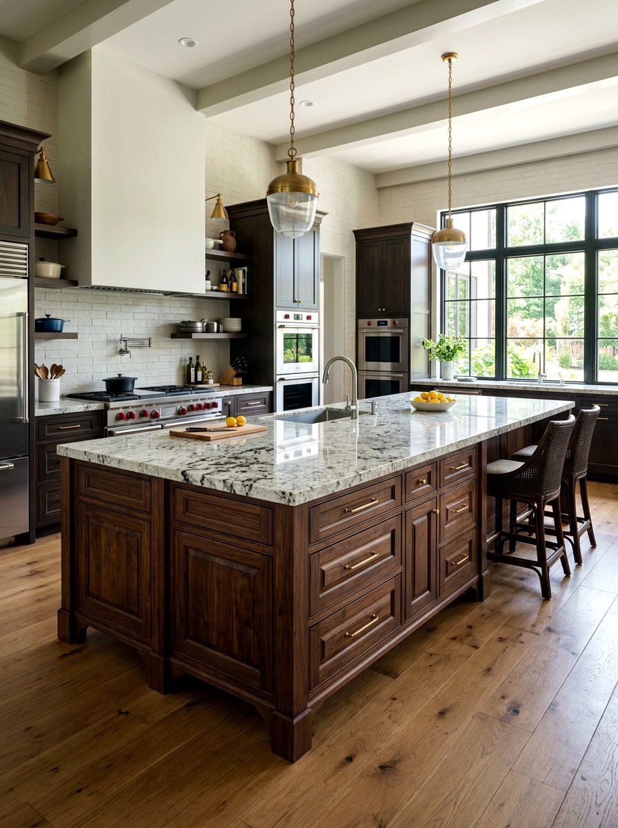 Double dresser kitchen island for large kitchens - 30 dresser as kitchen island ideas