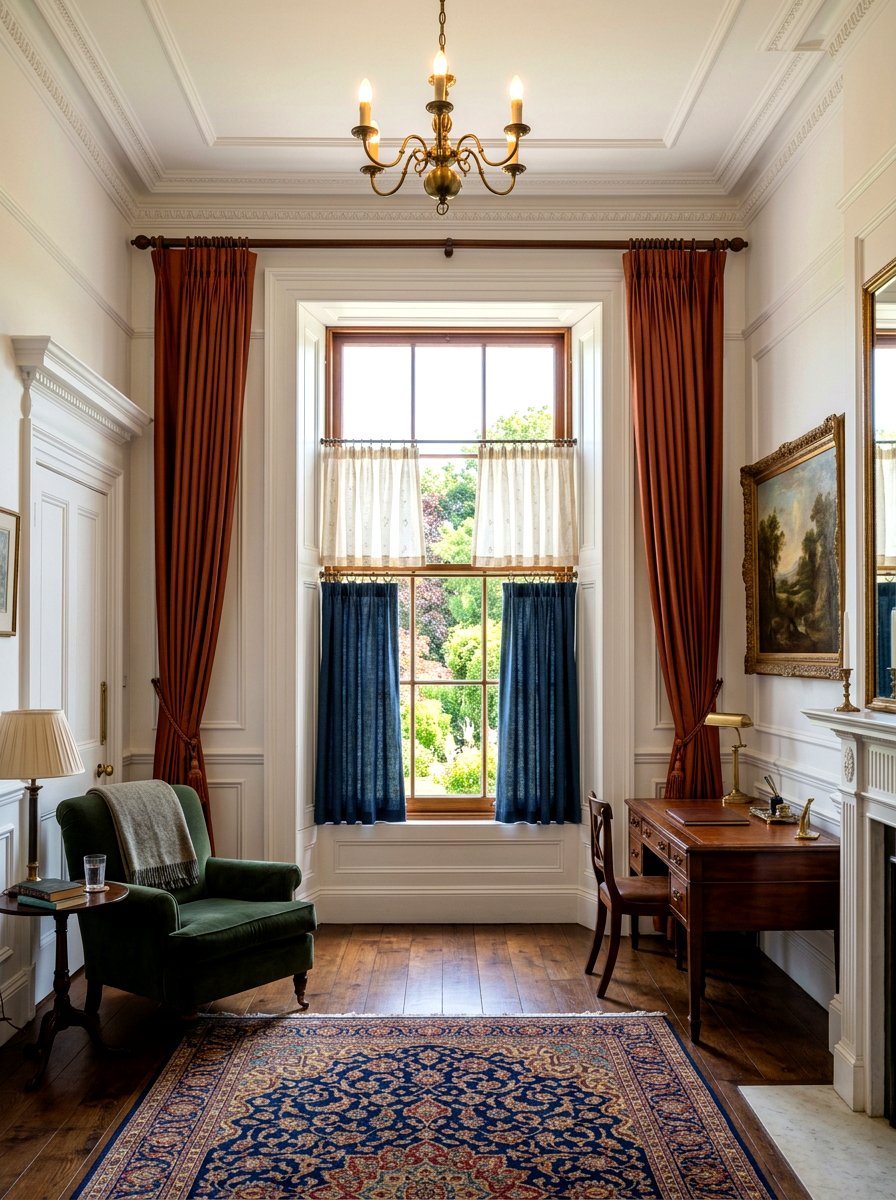 Double hung cafe curtain - 30 cafe curtain ideas