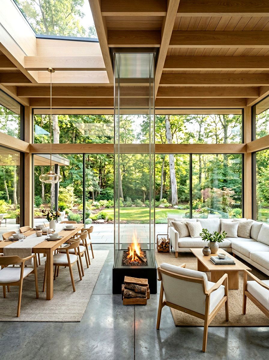 30 Pavilion Fireplace Ideas for Cozy Outdoor Nights and Style